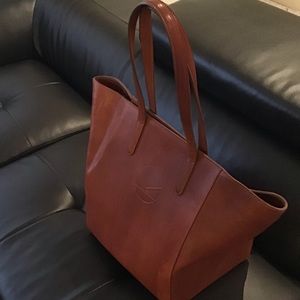 Kyari Manhattan Overnight Bag (Cognac)